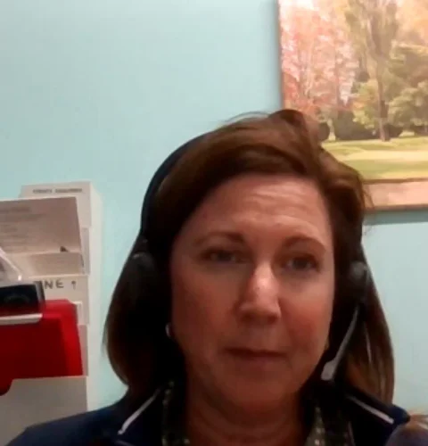 Suzie Zengarini speaking in her Hoburne interview