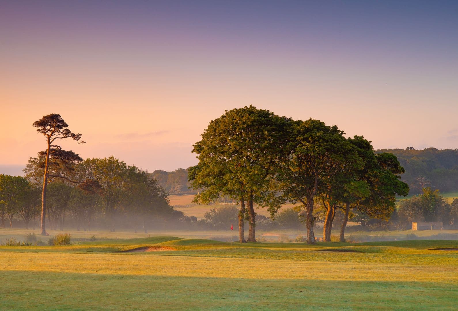 Tehidy Park Golf Club's tree-lined parkland course.