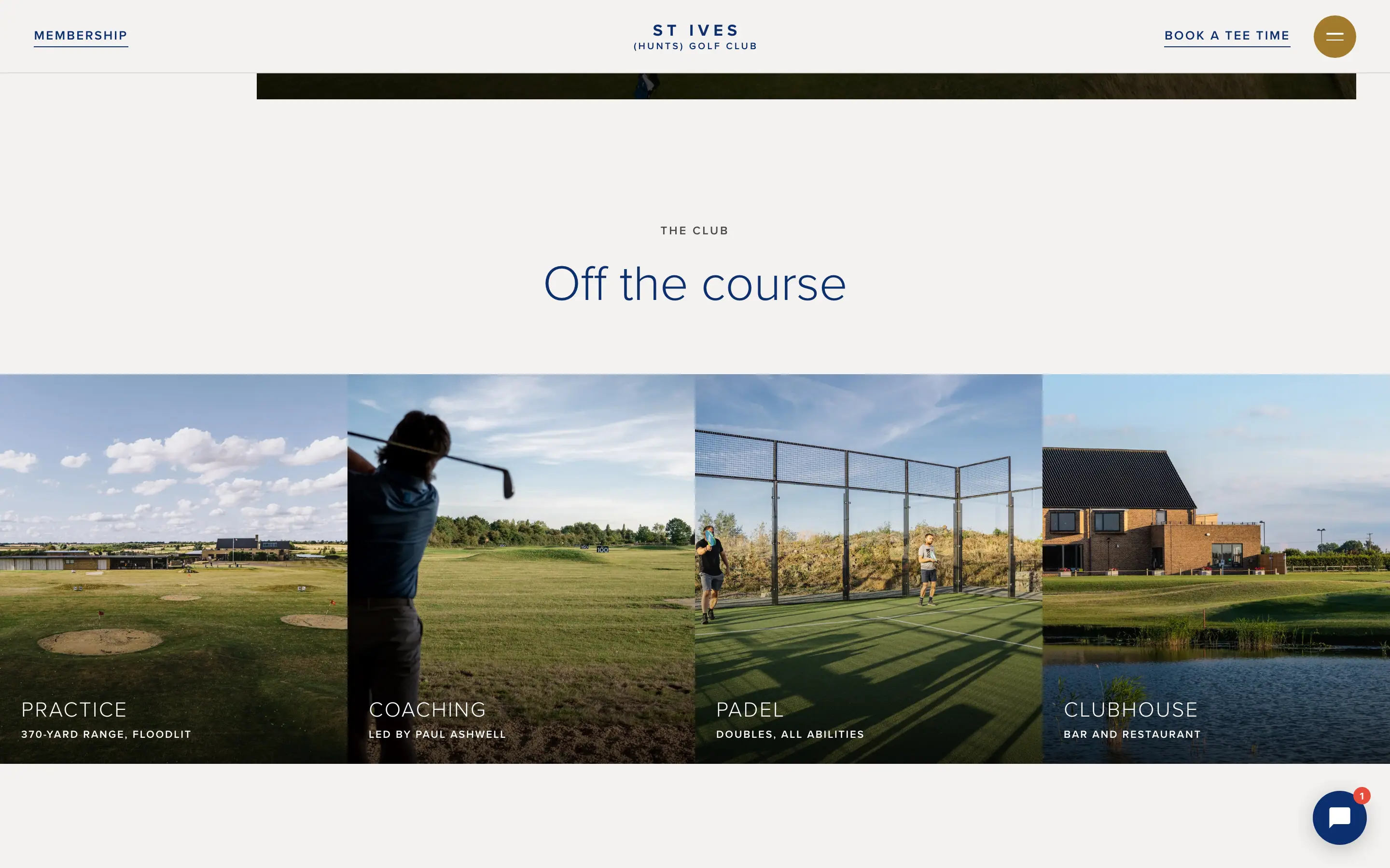 Dusk on a computer: off the course
