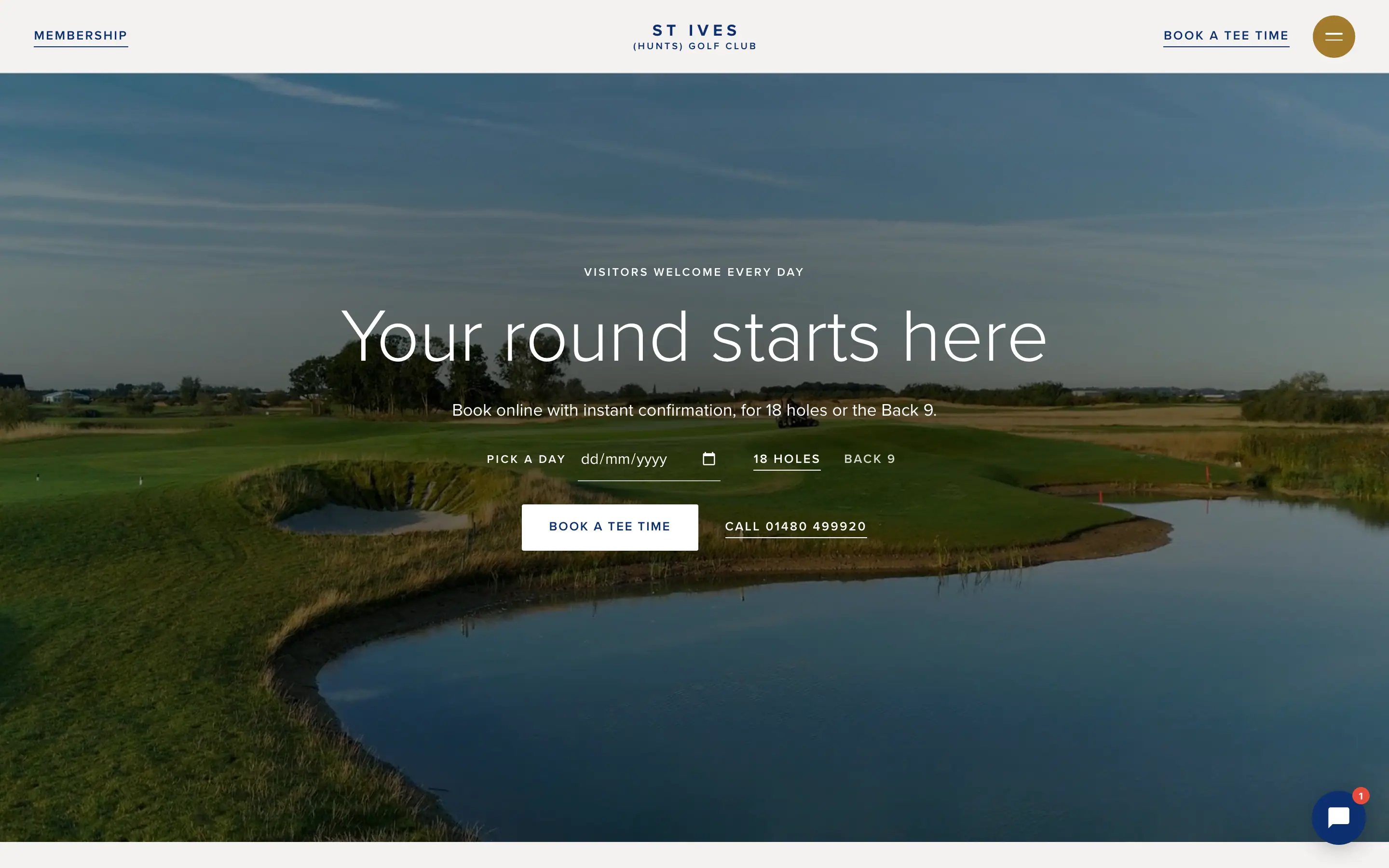 Dusk on a computer: your round starts here