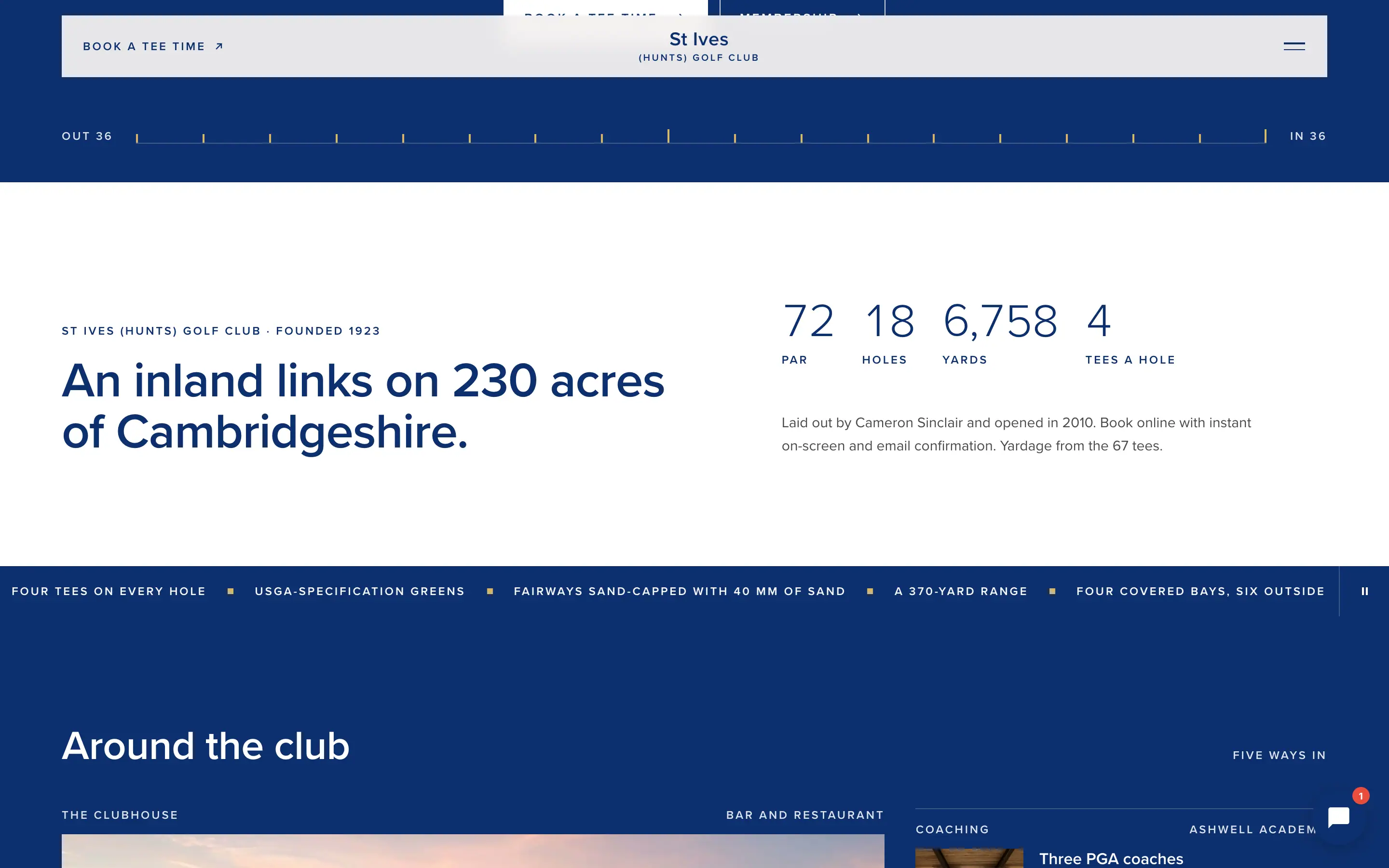 Gridline on a computer: the course in four numbers